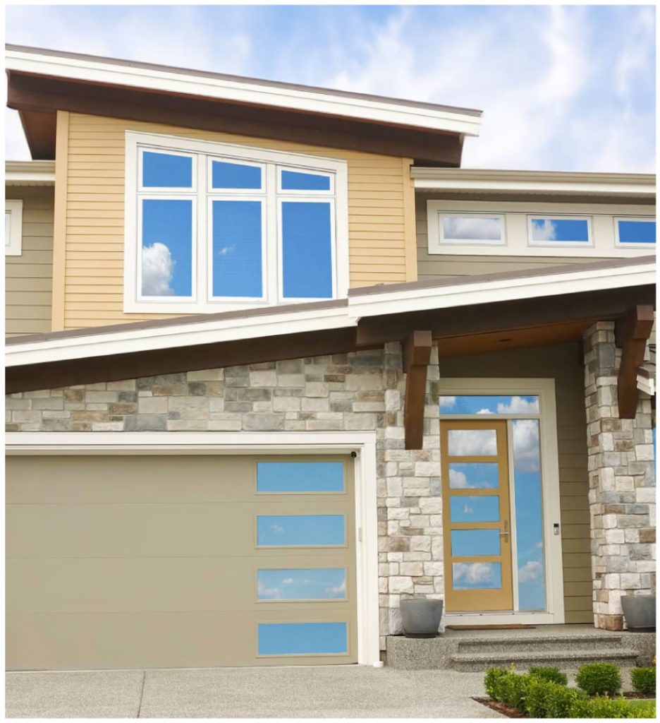 Home with residential window tint installed in Arlington Arlington